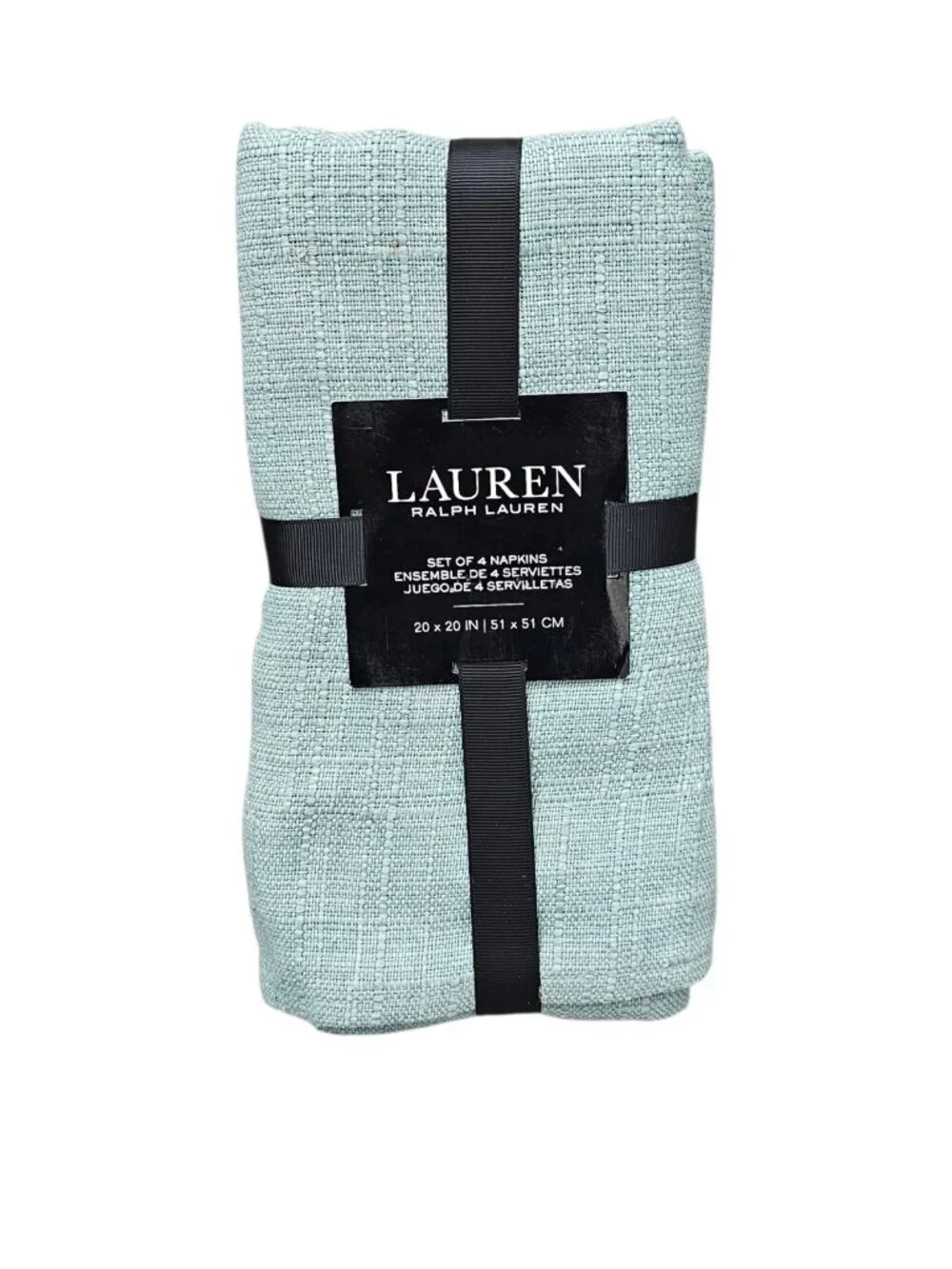 Lauren Ralph Lauren Dinner Napkins Textured New Holland Jade Green 20